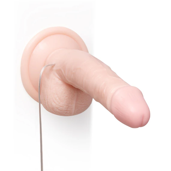 6 Inch Realistic Vibrating Dildo with Suction Cup - Cream | Le Wand