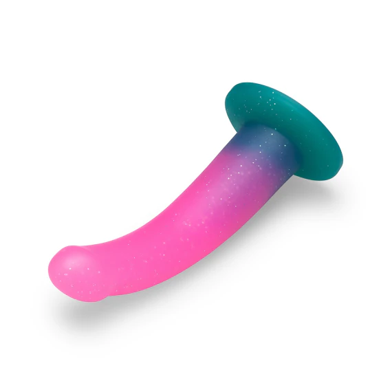6 Inch Sparkling Jelly Silicone Dildo | Le Wand