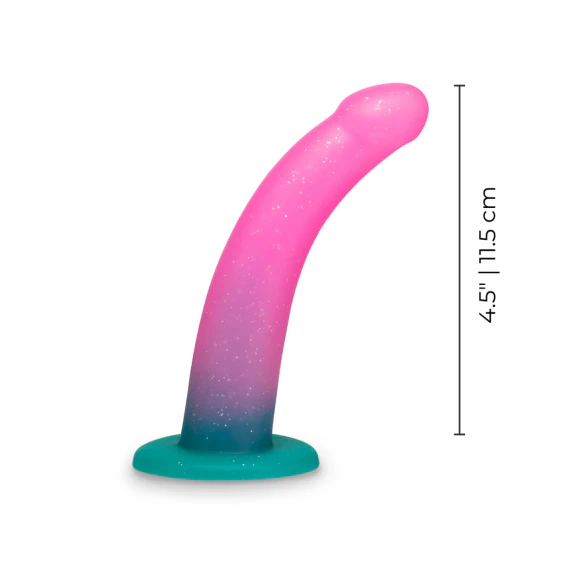 6 Inch Sparkling Jelly Silicone Dildo | Le Wand