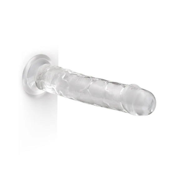 8.5 Inch Clear Jelly Dildo | Le Wand