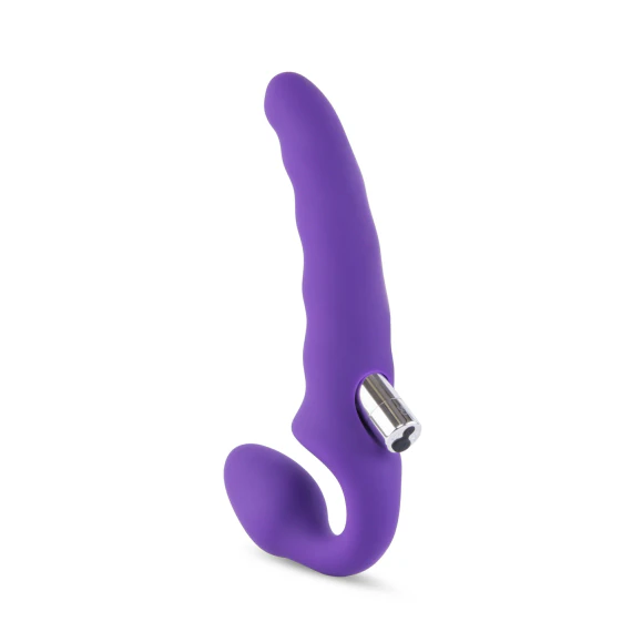 Rechargeable Posable Rippled Strapless Strap-On | Le Wand