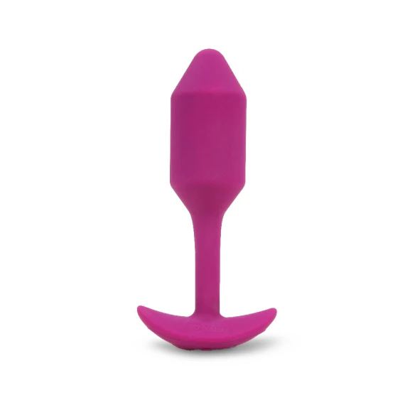 b-Vibe Vibrating Snug Plug 2 Rose