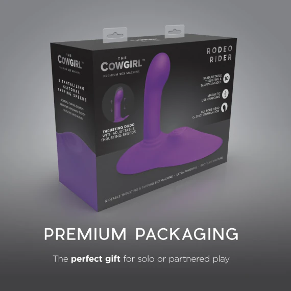 Machine Sexuelle Cowgirl Buckwild - Sextoy Pour Tous - Neuf - Style Platine