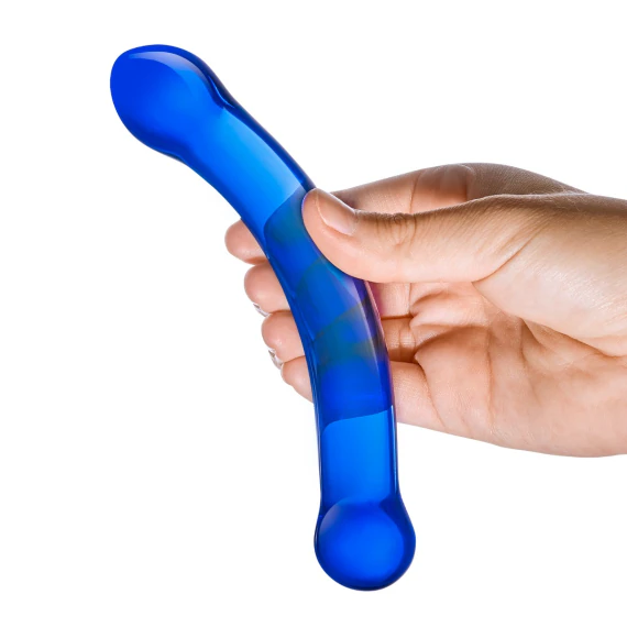 Glas Toy 6 Inch Curved G-Spot Glass Dildo - Save 60% Off | Le Wand