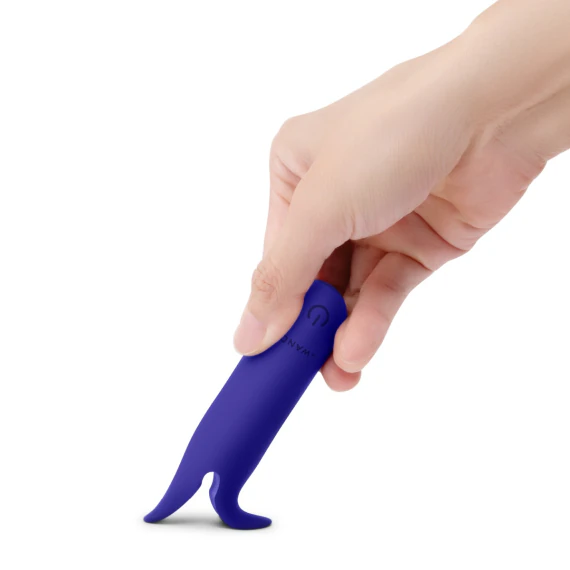 Dual Tip Silicone Vibrator: Mini Sex Toy for Clit & Nipple Orgasms