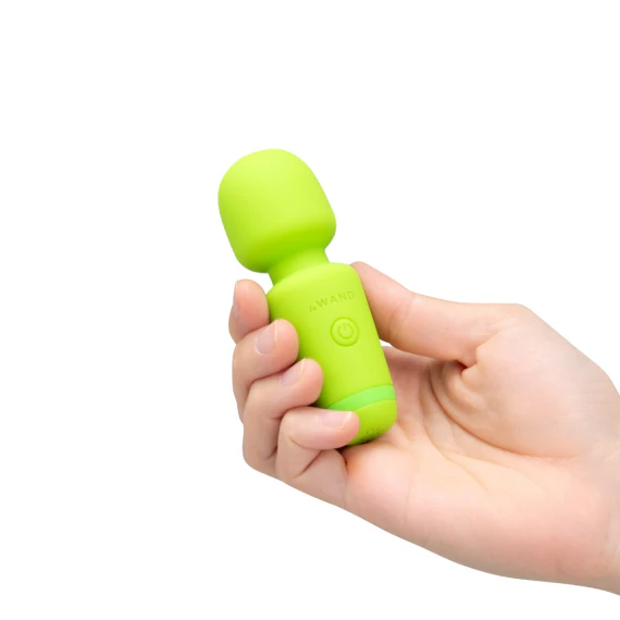 Le Wand Brat Green Mini Wand Vibe