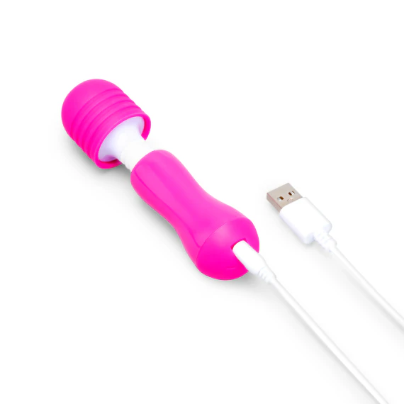 Rechargeable Vibrating Pink Mini Wand | Le Wand