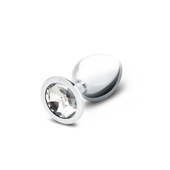 Medium Metal Jewel Butt Plug