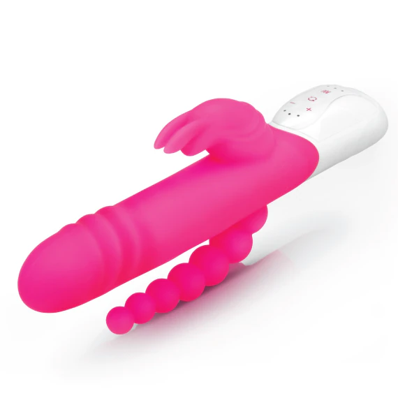 double rabbit vibrator G-Tapper Rabbit Vibrator With Double Tapping G-Spot Stimulator main image 1