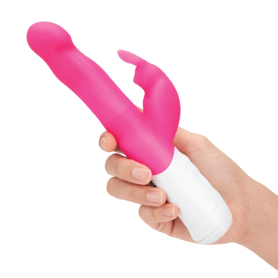 Rabbit Essentials Slim Shaft Vibrator with Rotating Beads | Le Wand