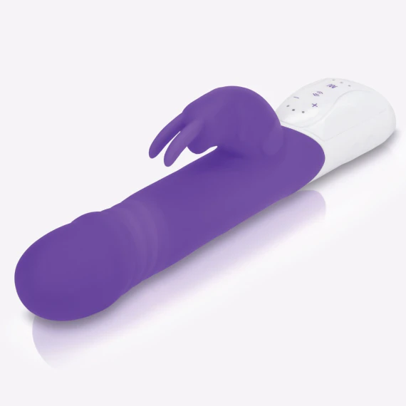 rabbit thrusting vibrator Thrusting-Vibrator-G-Spot-Rabbit-Dildo-Rechargeable-for Women Couple-Sex  Toys