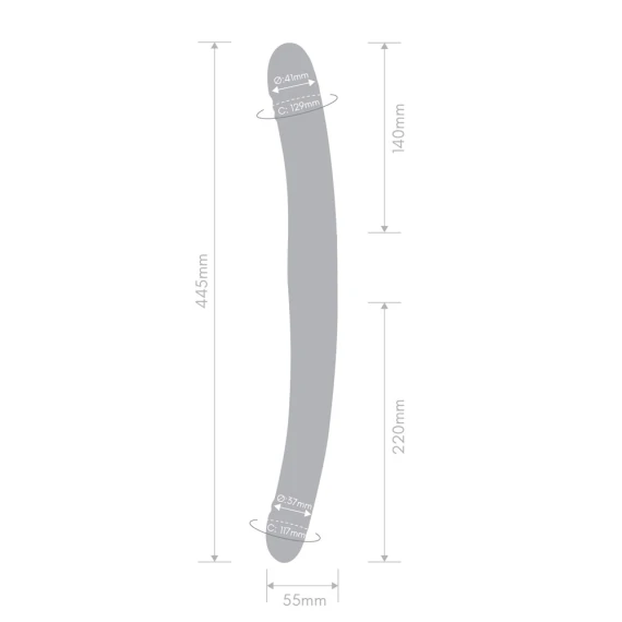 Together Vibes Duo Double-Ended Vibrating and Thrusting Dildo | Le Wand Together Vibes Duo Double-Ended Vibrating and Thrusting Dildo | Le Wand