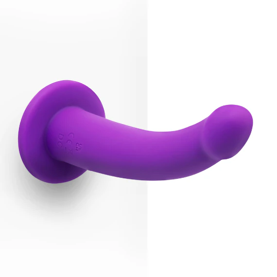 Together Vibes TILT 6.5" Vibrating Silicone Dildo & Harness Set | Le Wand