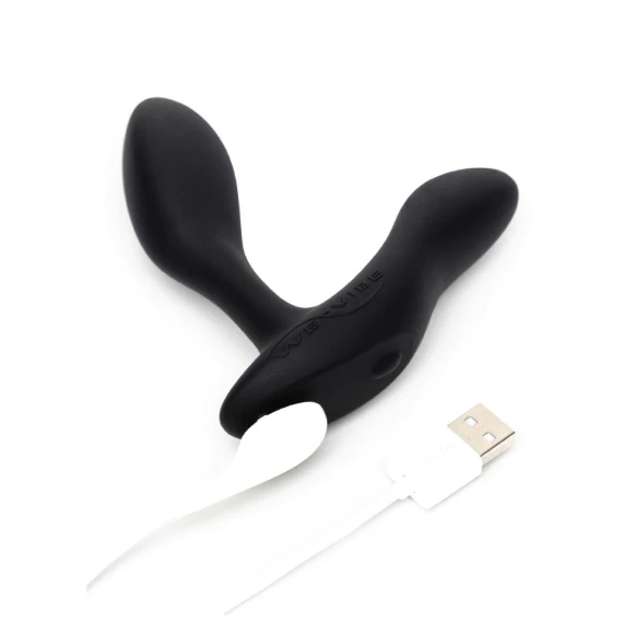 We-Vibe Vector+ Rechargeable Silicone Prostate Massager with Remote Control  | Le Wand