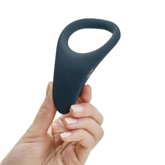 penisring verge We-Vibe Verge Vibrating Cock Ring - Stretchy Penis ring 52mm - Perineum  stimulation - App control - 10+ vibration modes - Waterproof