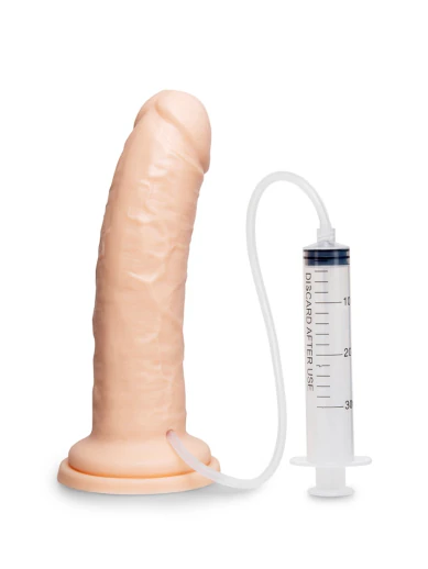 8" Squirting Realistic Dildo