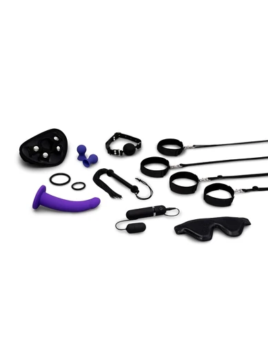 10 Piece Strap-On Bondage Set