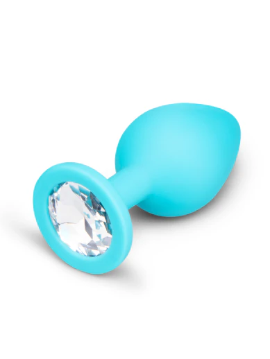 3" Silicone Crystal Butt Plug