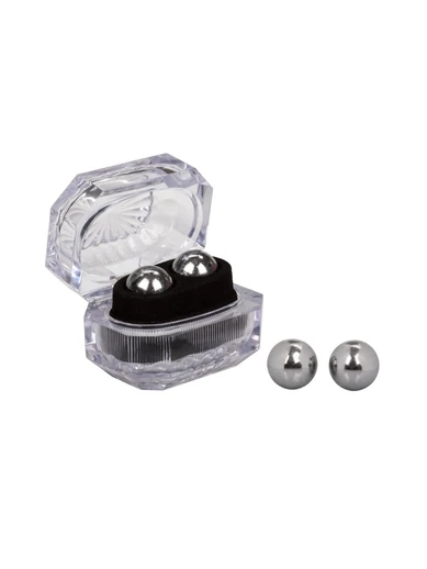 Silver Ben Wa Balls In Presentation Box