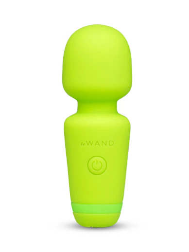 Le Wand Brat Green Mini Wand Vibe