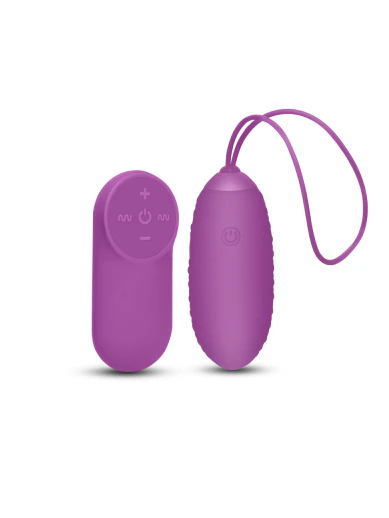 11 Function Remote Control Vibrating Egg - Purple