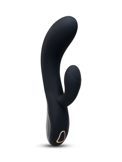 Silicone G-Spot Vibrator with Clitoral Stim