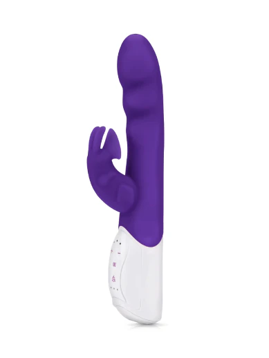 Rabbit Essentials Clit Suction Vibrator with Throbbing Shaft