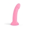 Love to Love Dildolls Glitzy 7 Inch Silicone Medium Pink Glitter Dildo