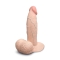 slipskin realistic silicone dildo - girthy