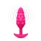 Bump Texture Small Vibrating Rechargeable Silicone Plug
