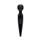 USB Rechargeable Mini Wand Massager - Black