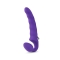 Rechargeable and Posable Rippled Strapless Strap-On