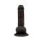 6" Realistic Dildo with Suction Cup - Black