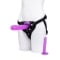 3 Piece PVC Strap-On Dildo Harness Set