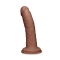 8.5" Realistic Dildo - Brown