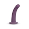 7 Inch Purple Rechargeable Silicone Vibrating Dildo