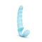 Aqua Ridges Non-Realistic Silicone Bendable Strapless Strap-On