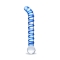 6.5" Mr. Swirly G-Spot Glass Dildo