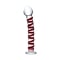8" Mr. Swirly Spiral Glass Dildo