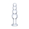 7.25” glass beaded butt plug