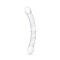 12" Girthy Double-Trouble Glass Dildo