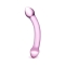 7.25 Inch Double-Trouble Purple Glass Dildo