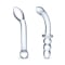 2-Piece G-Spot Pleasure Glass Dildo Set