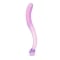8.75 Inch Lavender Lover Dual-Ended Glass Dildo