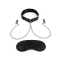 Collar with Chained Adjustable Nipple Clamps