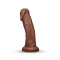 Together Tones 9 Inch Realistic Girthy Strap-On Dildo with Flared Suction Base