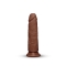 Together Tones 7.75 Inch Realistic Girthy Strap-On Dildo with Flared Suction Base