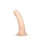 Together Tones 8 Inch Realistic Girthy Strap-On Dildo with Flared Suction Base