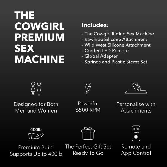 The Cowgirl Premium Sex Machine - Best Sex Machine 2026 | Le Wand