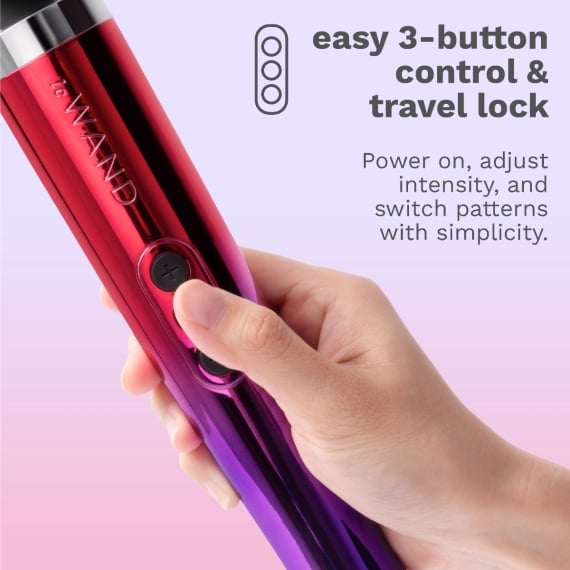 Le Wand Die Cast Plug-In Vibrating Massager - Most Powerful Wand
